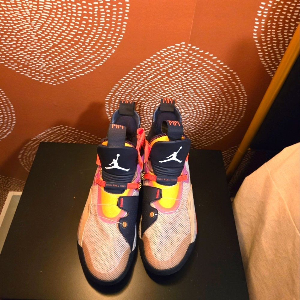 Colorful Jordan sneakers